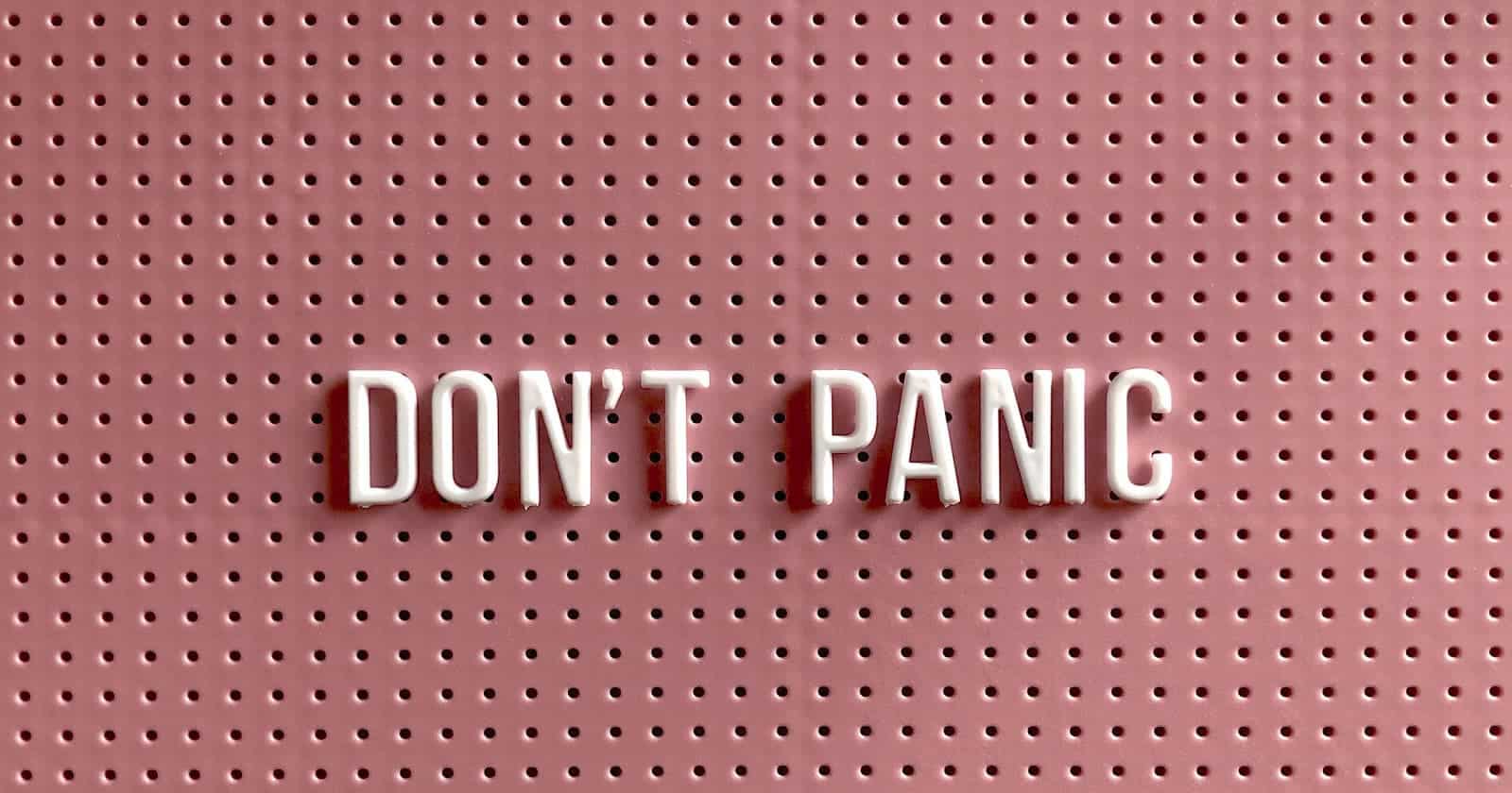 Website Down - Don't Panic